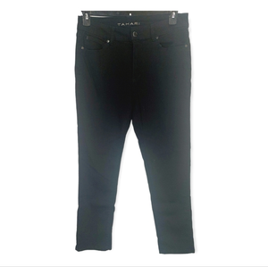 TAHARI Mid Rise Black‎ Jeans Size 10